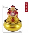 流水擺件 財神爺